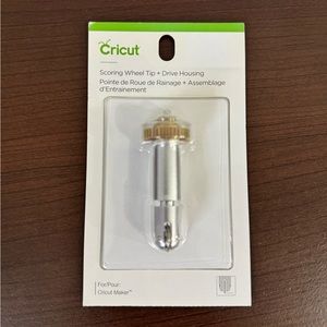 Cricut Scoring Wheel Tip + Drive Housing